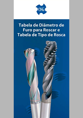 Catálogo OSG Folheto Rápido: Tabela de Diâmetros