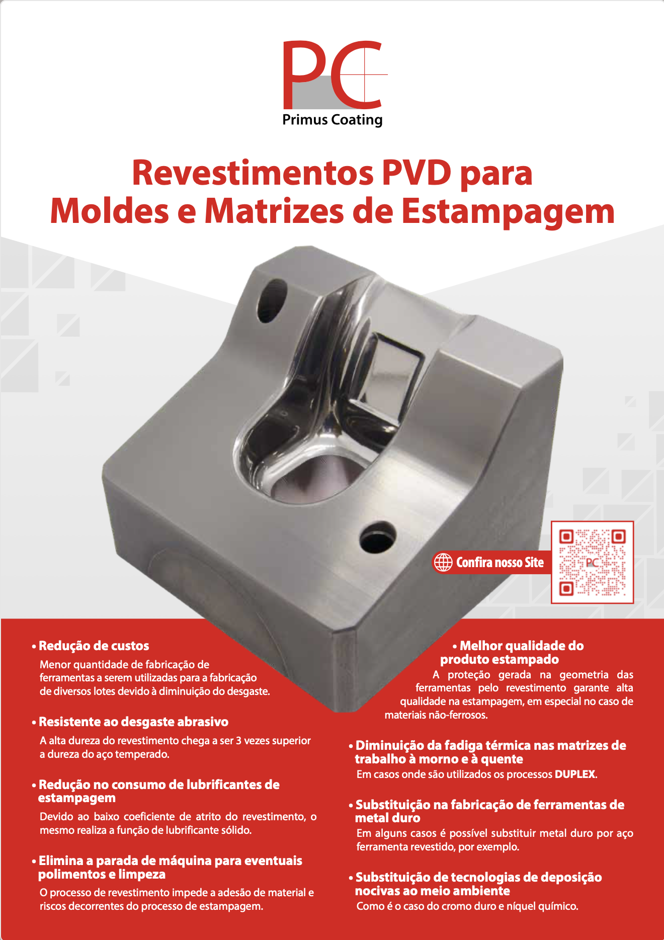 Catálogo OSG Folheto Revestimento PVD para  Estampagem